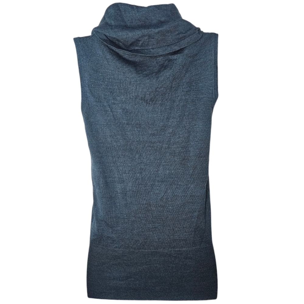 NWT The Loft Wool Cowl Neck Sleeveless Knit Top - Picture 2 of 3